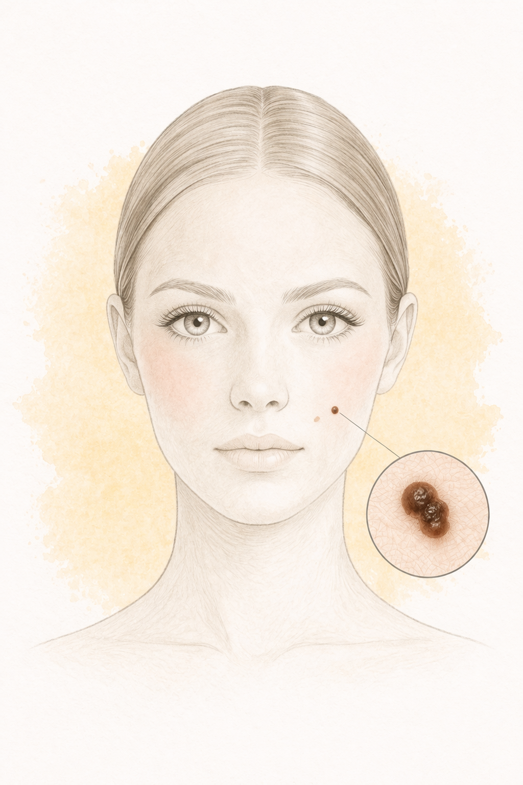 Cambios en una lesión